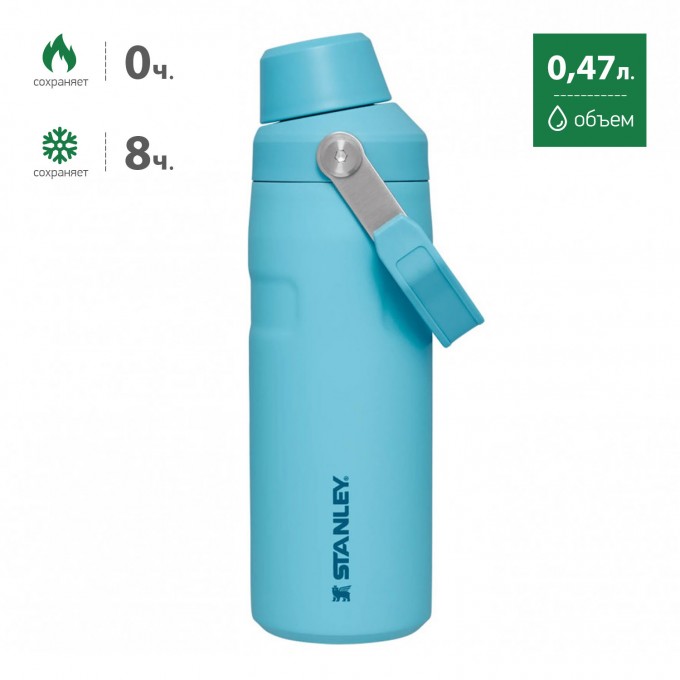 Термобутылка STANLEY GO ICEFLOW 0,47L голубой 10-12579-001