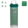 Термокружка с кофе-прессом STANLEY CLASSIC 0,47L зеленый 10-01855-003
