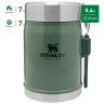 Термос для еды STANLEY CLASSIC 0,4L зелёный 10-09382-004