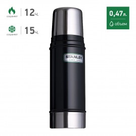 Термос STANLEY CLASSIC 0,47L 10-01228-008 черный