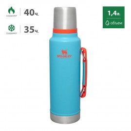 Термос STANLEY CLASSIC 1,4L 10-12417-004 голубой