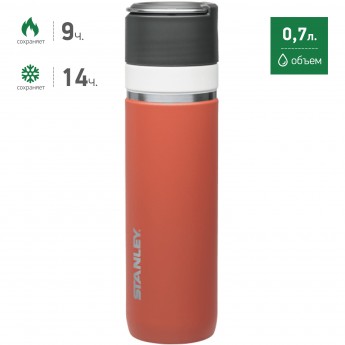 Термокружка STANLEY CERAMIVAC 0,7L 10-03108-012 коралловый
