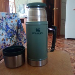 Термос для еды STANLEY CLASSIC 0,94L 10-07937-003 темно-зеленый