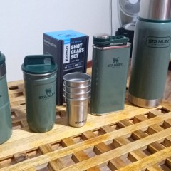 Набор стопок STANLEY ADVENTURE 0,59L 10-01705-039 зеленый