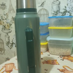 Термос STANLEY CLASSIC 1L 10-08266-001 темно-зеленый