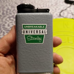 Фляга STANLEY MILESTONES 1960 0,148L 10-01695-051 серо-голубой