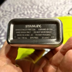 Фляга STANLEY MILESTONES 1960 0,148L 10-01695-051 серо-голубой